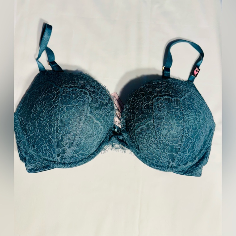 Victoria"s Secret 36D Dream Angels - Lace push-up bra - Midnight Jade
